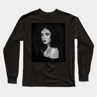 The girl with the mole Long Sleeve T-Shirt